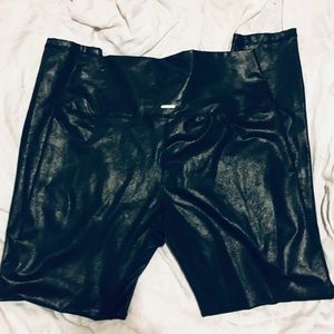 Aerie Black Shimmer Leggings